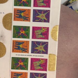 Pinata’s 20first class forever Stamp #20in a new book total